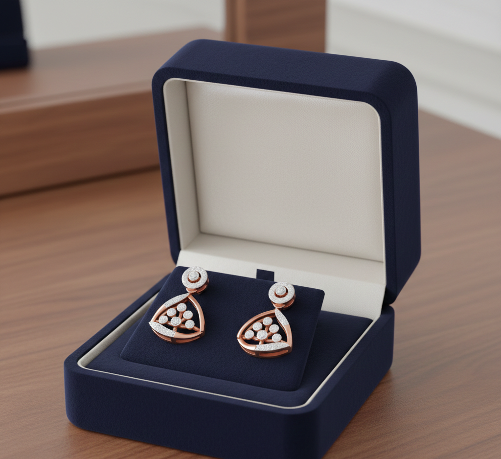 Elliora Fine Diamond Dangler Earrings