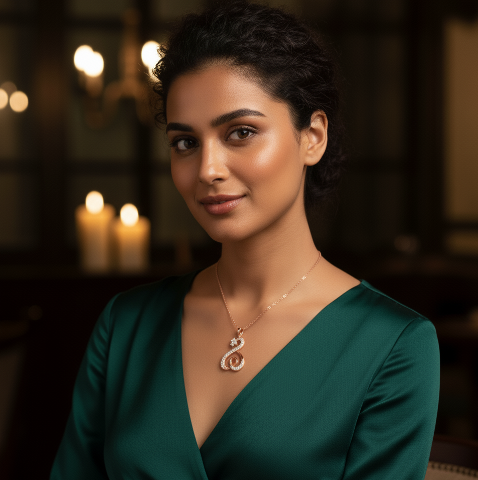 Classic Heart Diamond Pendant
