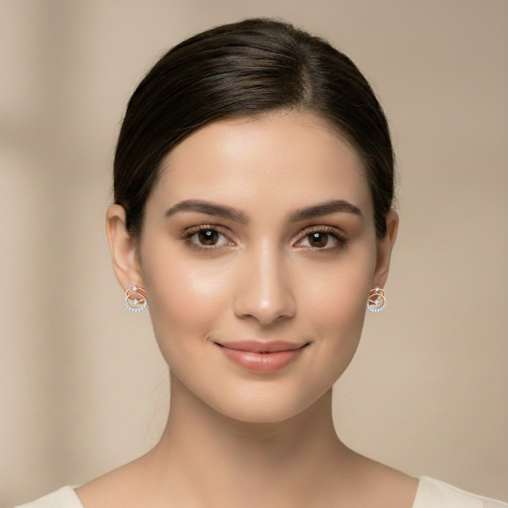 Everlight Diamond Stud Earrings