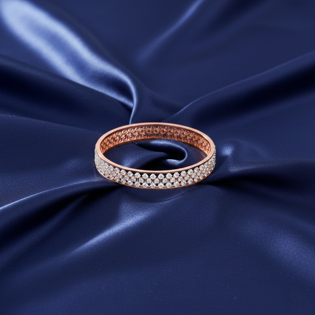 Opalyn Spark Diamond Bangle