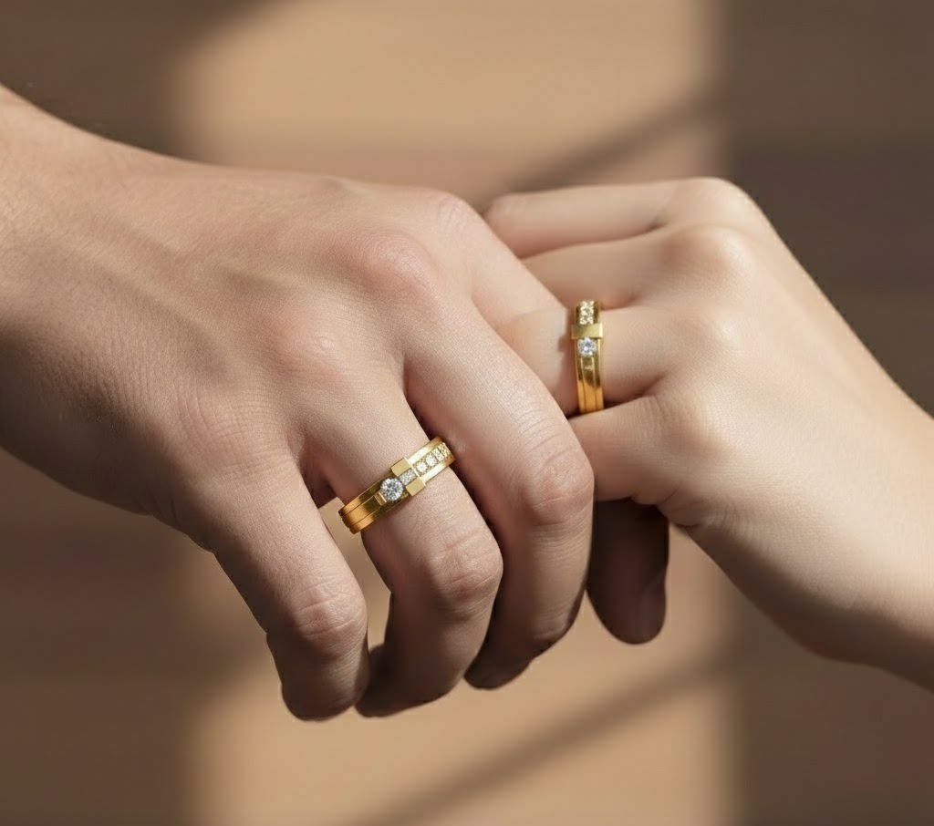 Forever Love Diamond Couple Band