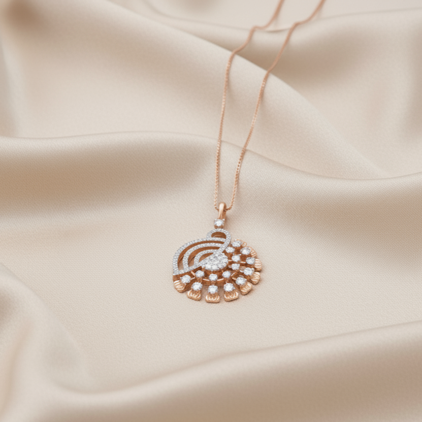 Shining Gem Diamond Pendant