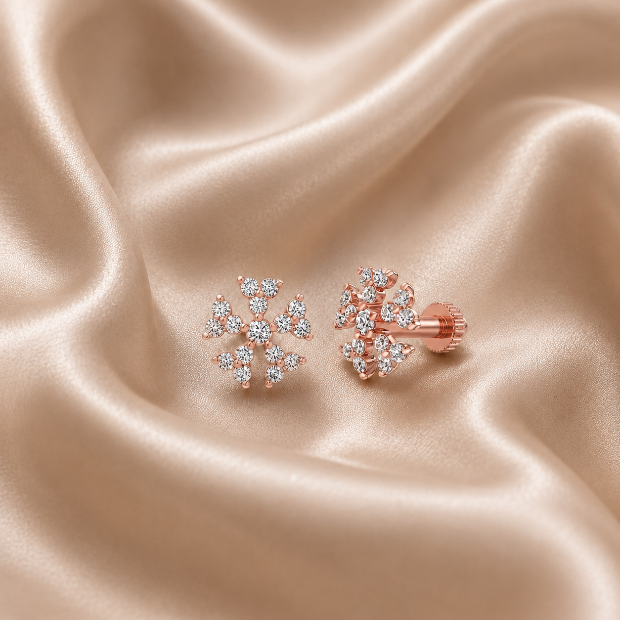 Stylish Radiance Diamond Nosepin