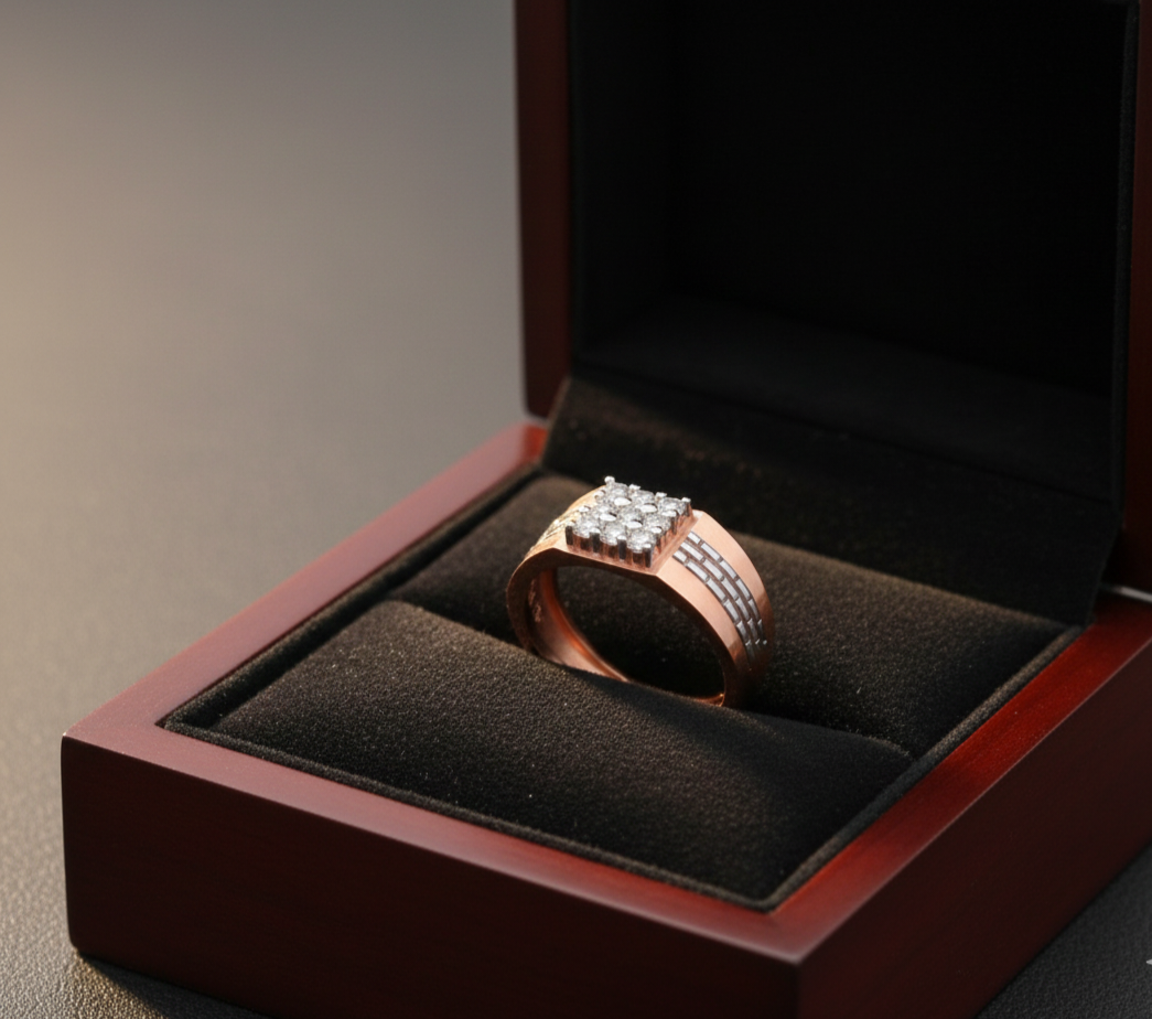 Luxe Royal Gentleman Diamond Ring