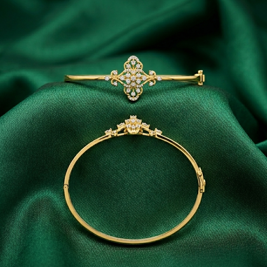 Diamond Modern Wrist Bracelet