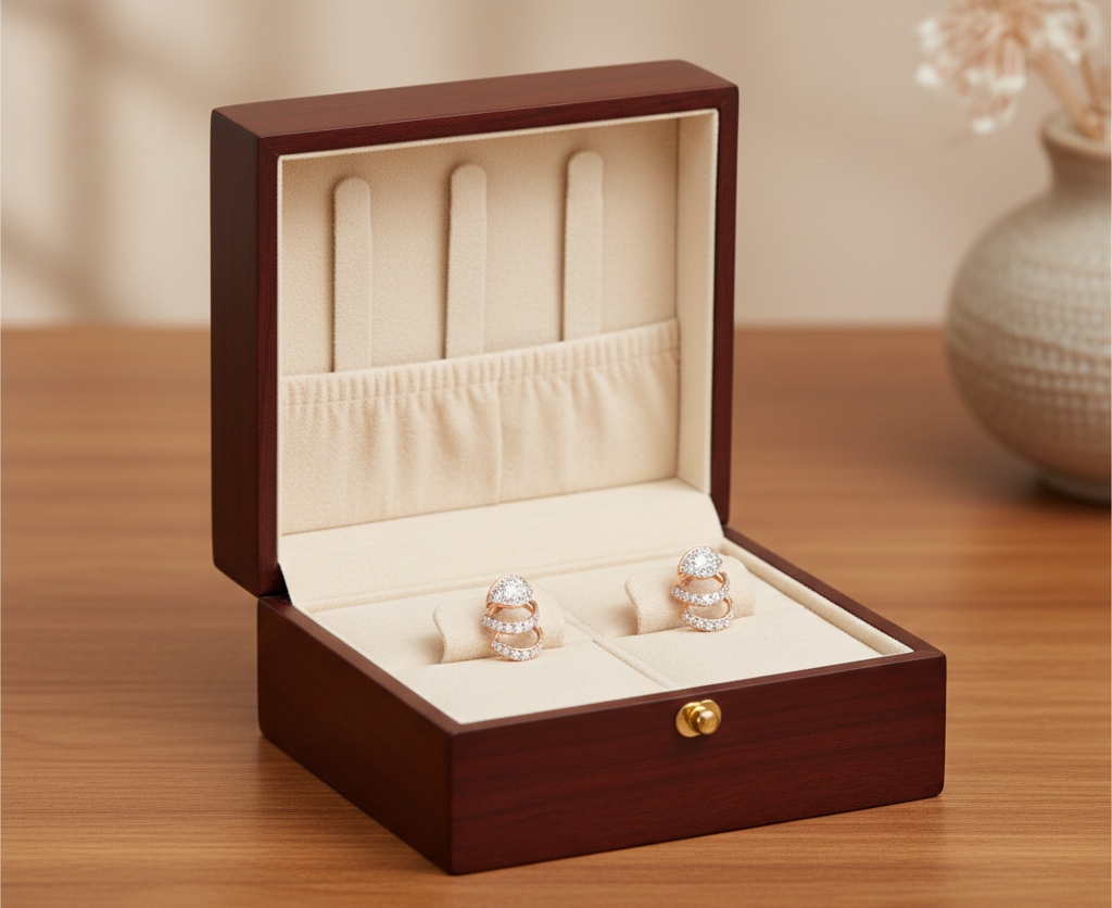 Everlasting Glow Diamond Stud Earrings