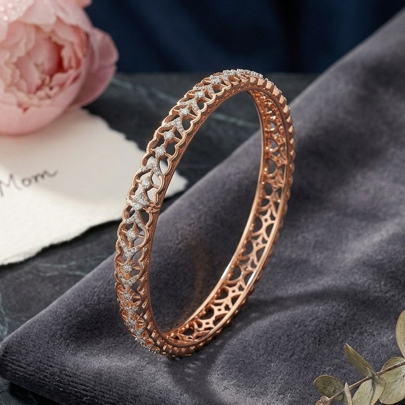 Office Wear Diamond Bangles