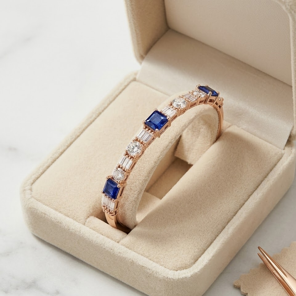 Diamond Adjustable Chain Bracelet