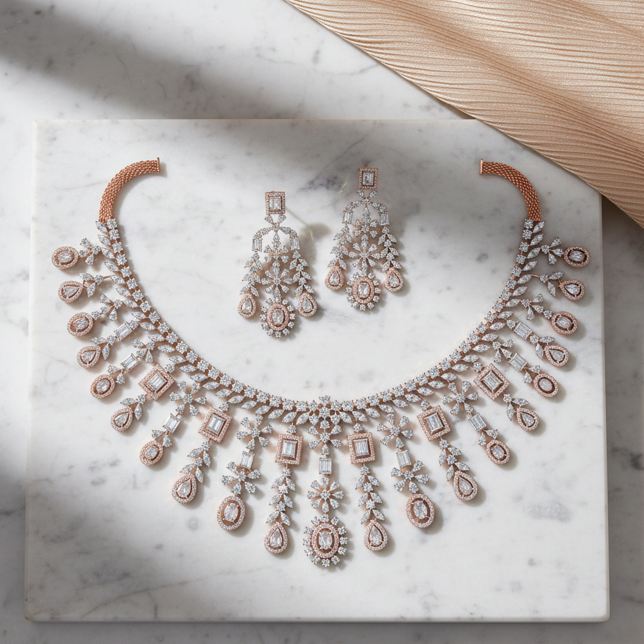 Classic Shine Diamond Bridal Set