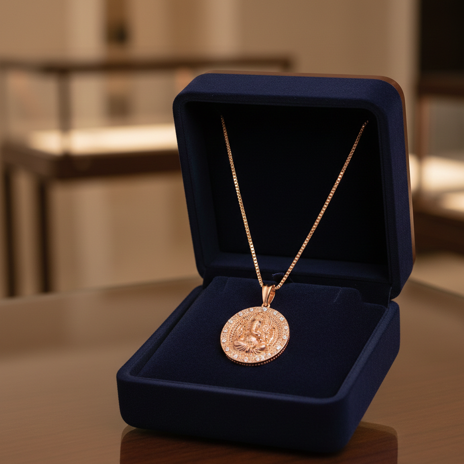 Celestial Glow Diamond Pendant