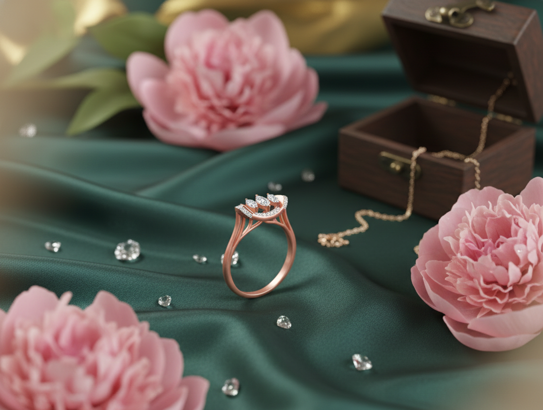 Pure Grace Diamond Ladies Ring - 3