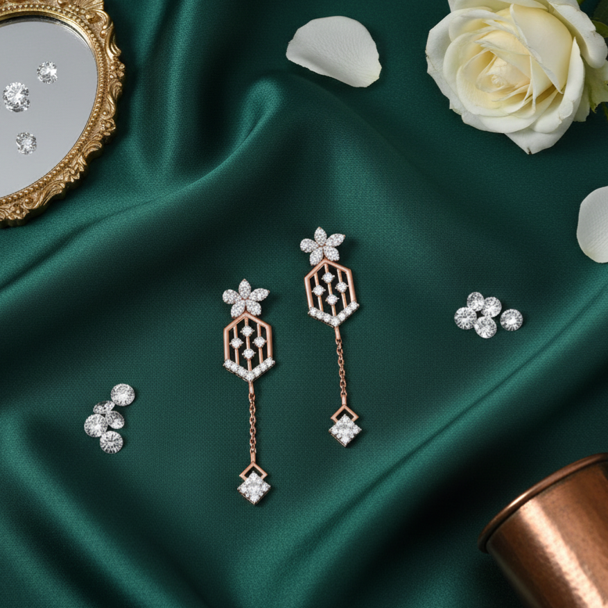 Kirelle Radiant Diamond Drops