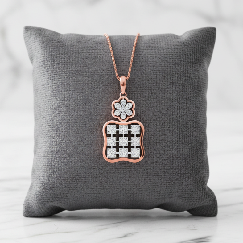 Fine Cut Diamond Pendant