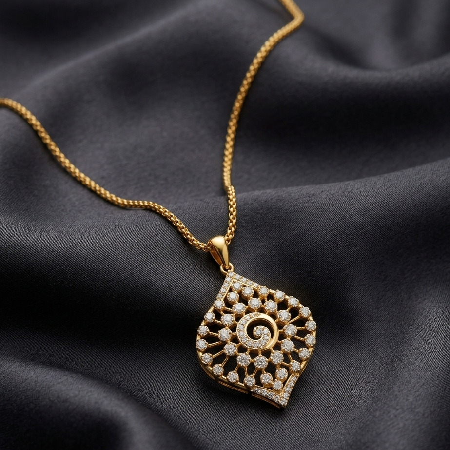 Diamond Mystic Garden Pendant - 3