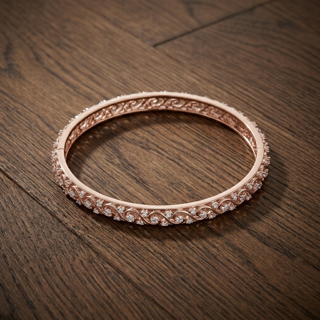 Sparkling American Diamond Bangles