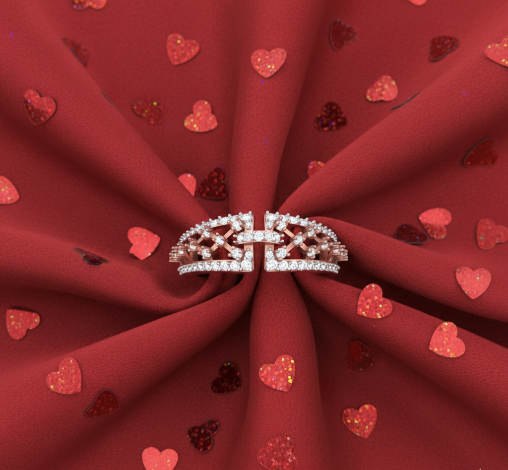 Regal Ivy Diamond Ring - 3