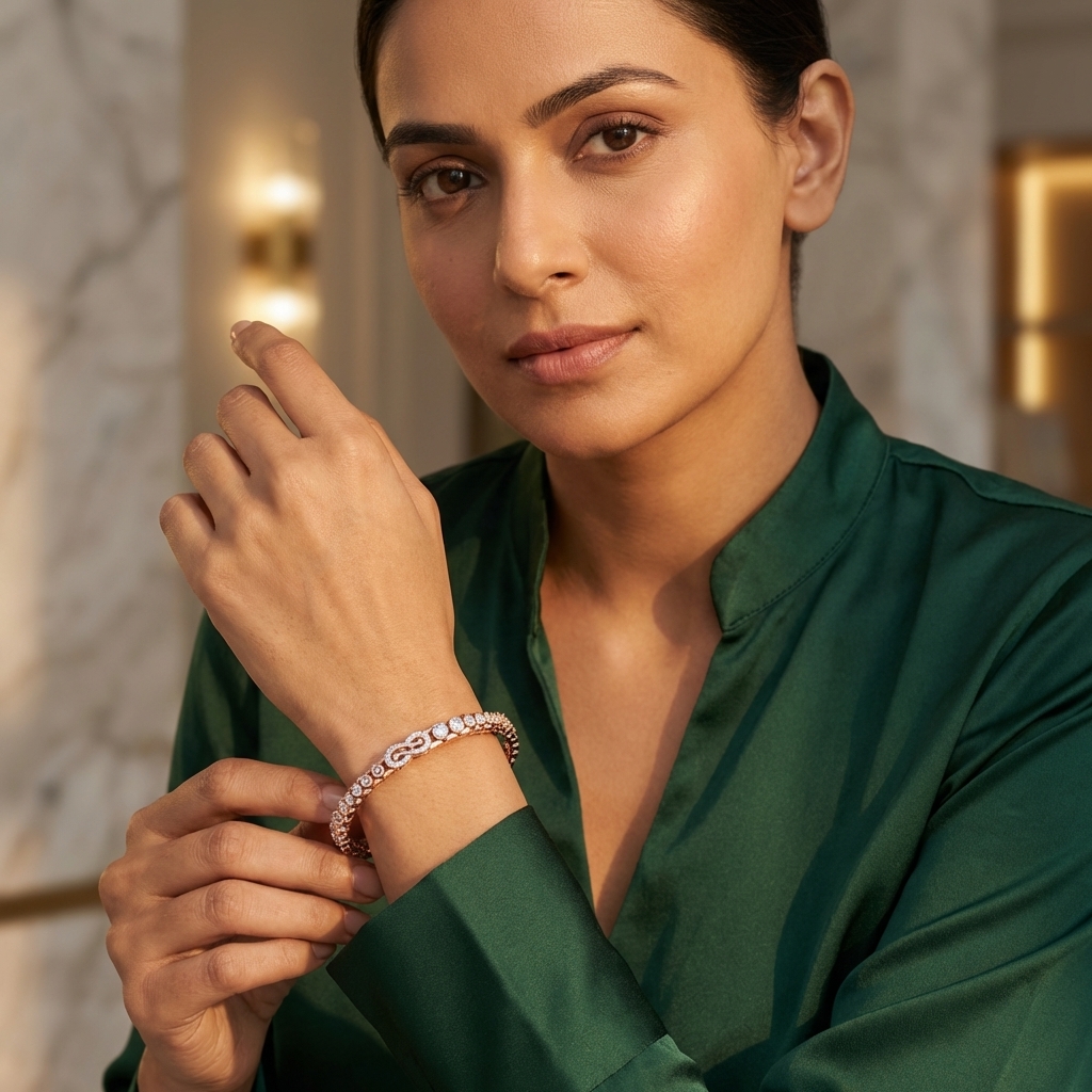 Diamond Bliss Luxury Bangles - 3