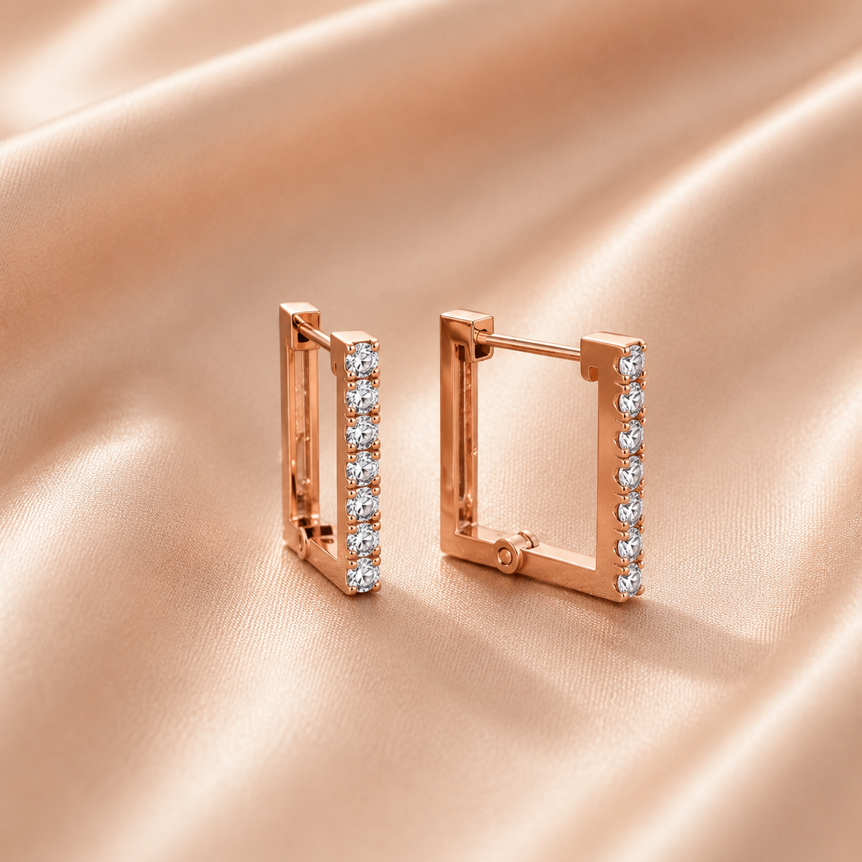 Dazzling Diamond Bali Earrings for Wedding Wear