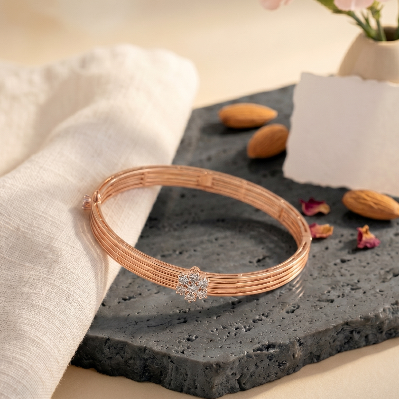Elegant Party Diamond Bangles