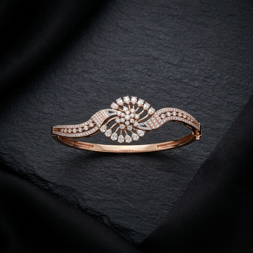 Diamond Designer Link Bracelet