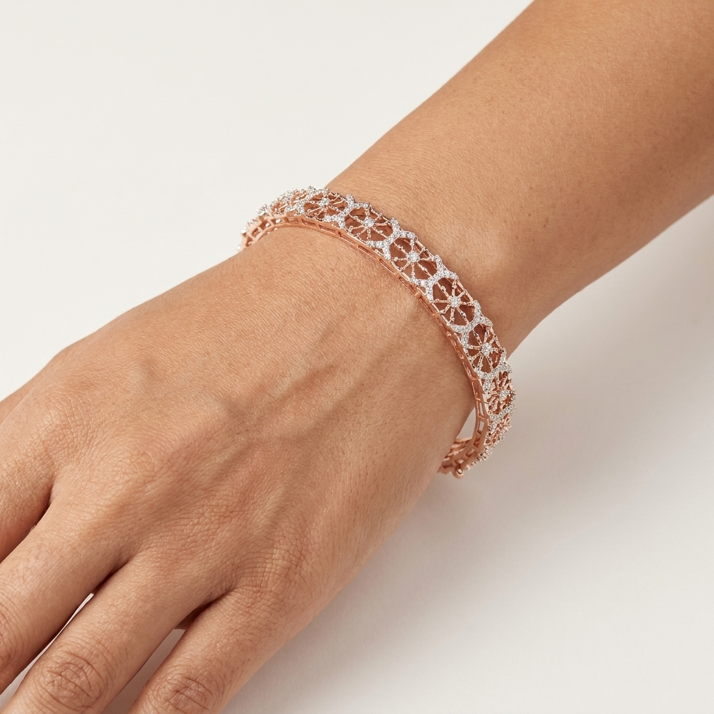 Infinity Diamond Bangles