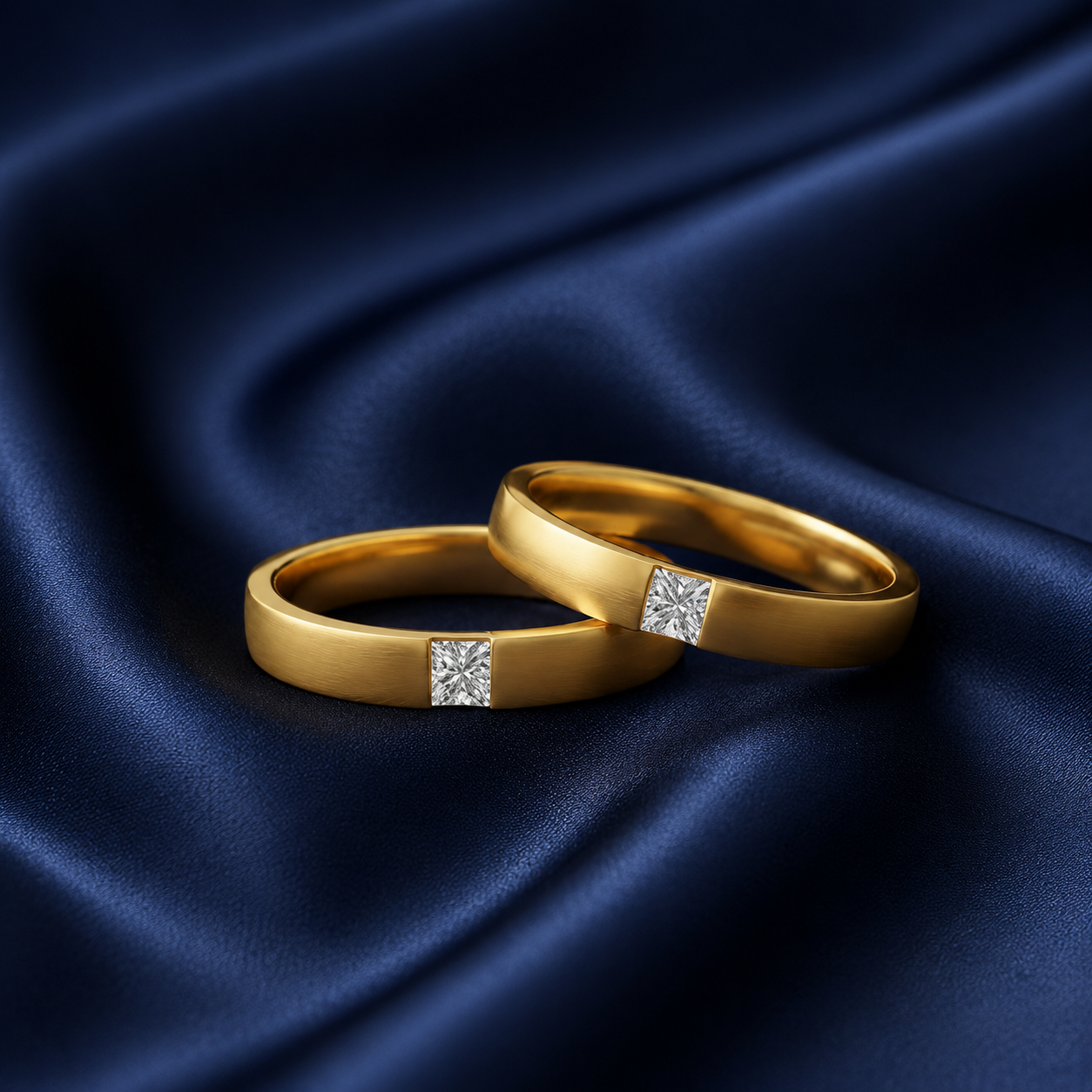 Promise of Love Diamond Couple Band