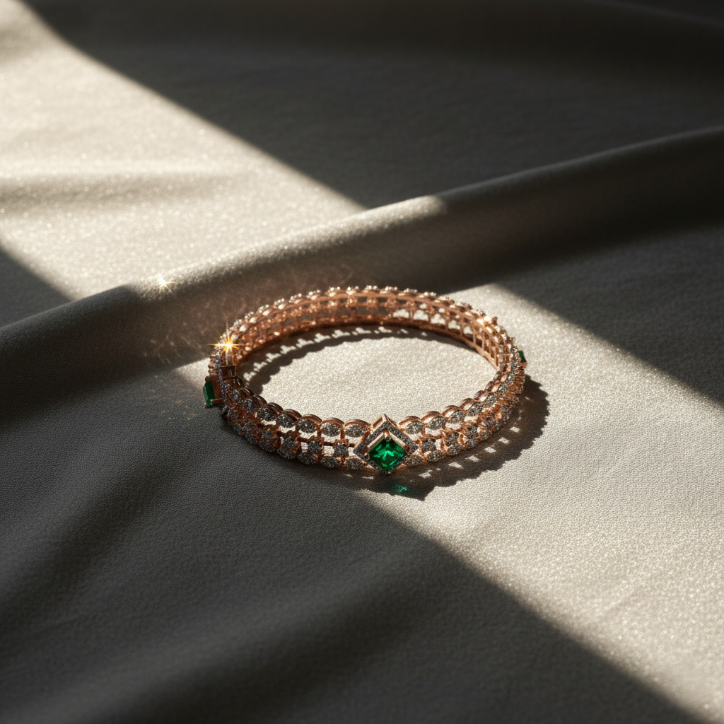 Helena Classic Diamond Bangle