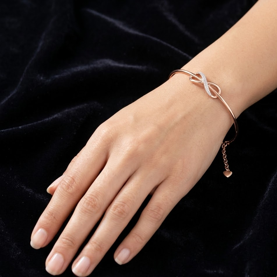 Diamond Elegant Rope Bracelet - 3