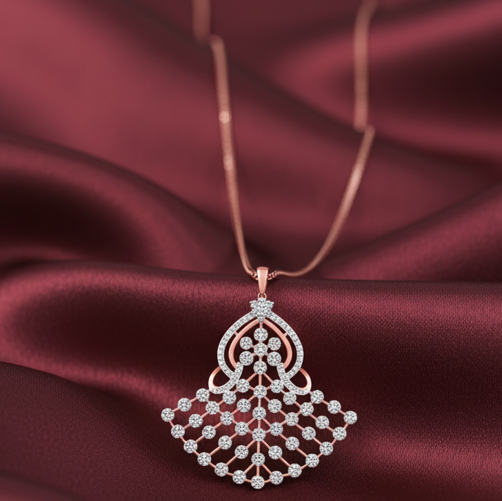 Eye-Catching Diamond Pendant