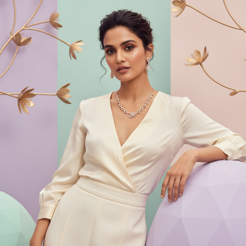 Regal Diamond Luxe Necklace Set