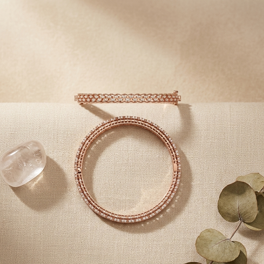 Everyday Diamond Bangles