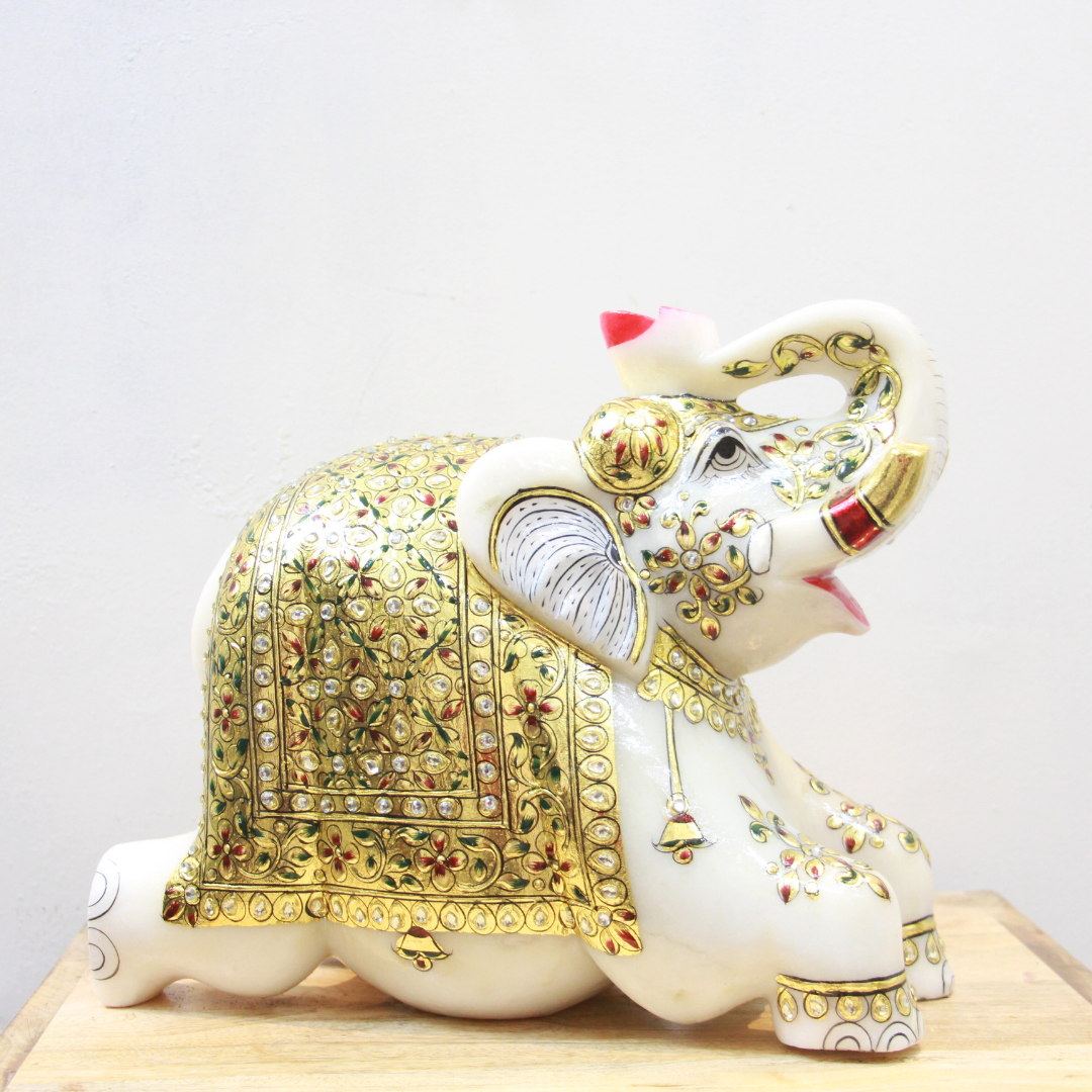 Marble Elephant - 3