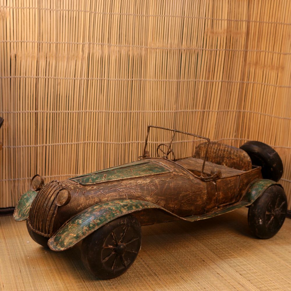 IRON DECORATIVE VINTAGE CAR - 4