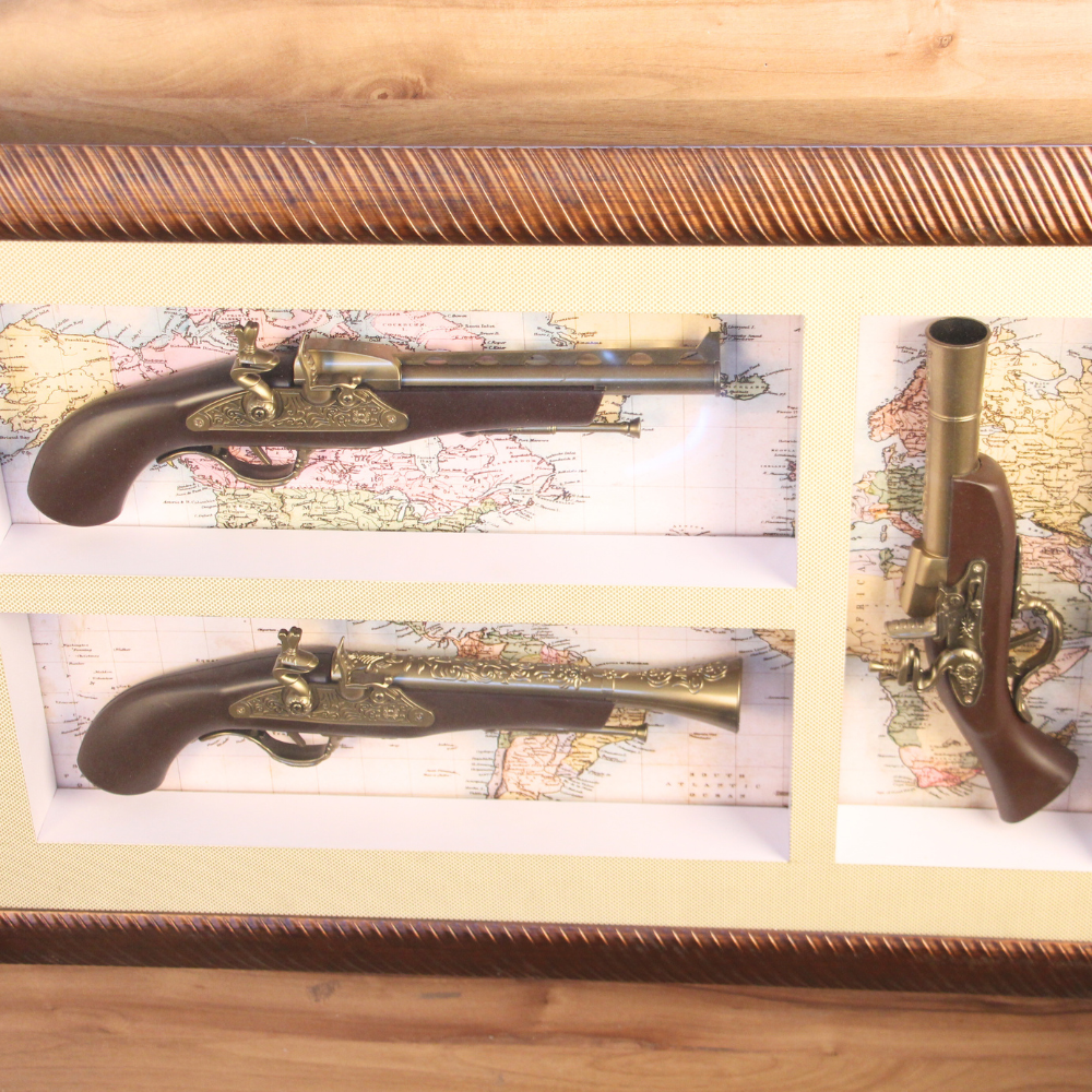 Gun With Frame