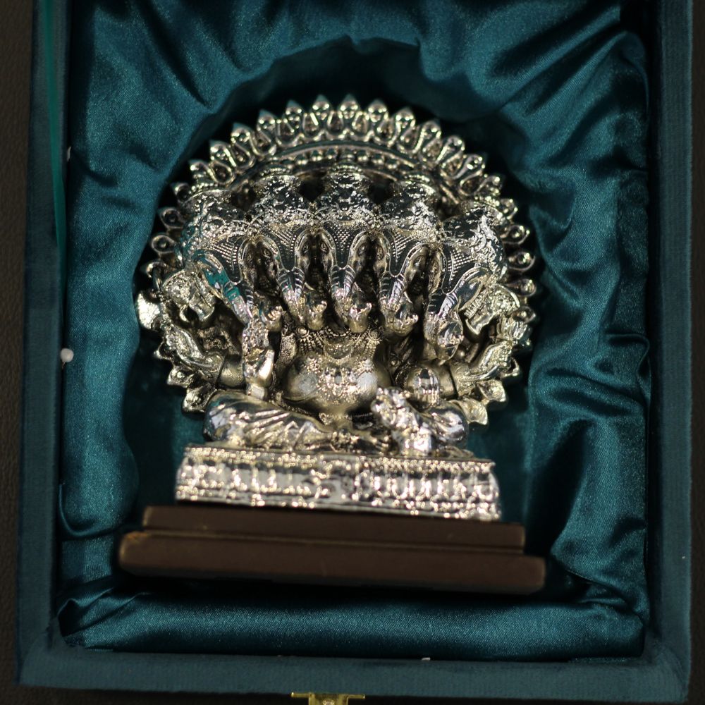 5 Face Ganesh Ji 13'' W/b - 3