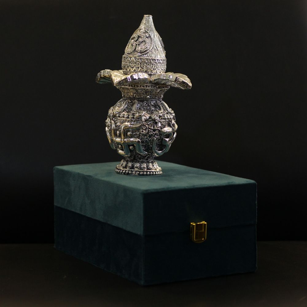 Resin Kalash With Nariyal - 5