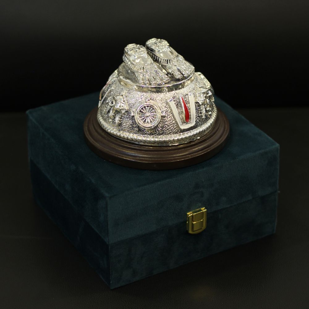 Charan Paduka Silver w/box