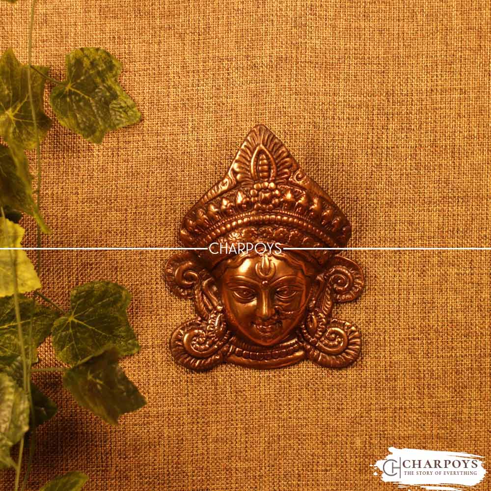 MAA DURGA FACE MASK WALL HANGING