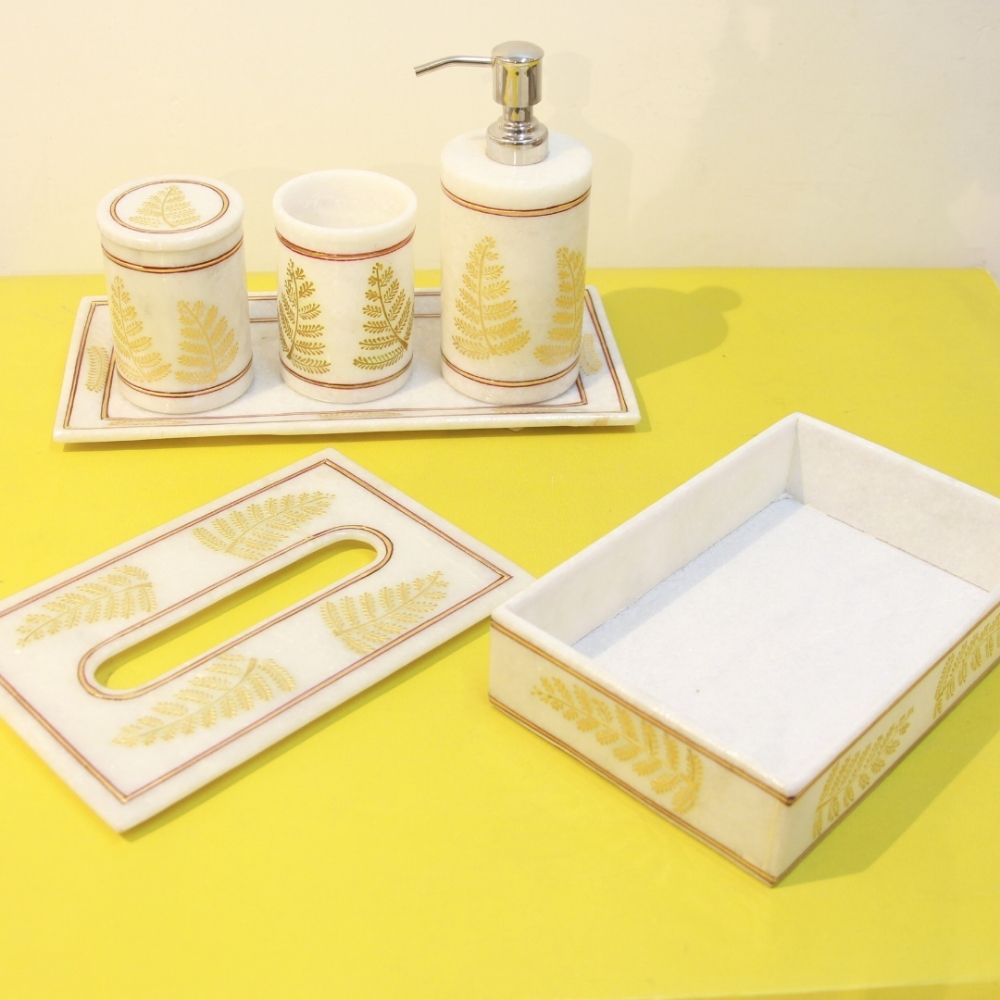 Marble Bathroom Set