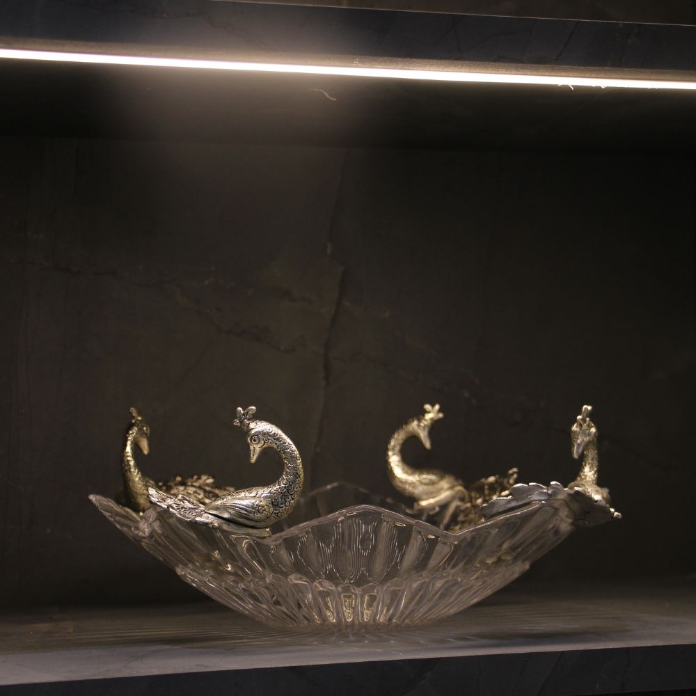 4 Peacock Star Bowl - 7