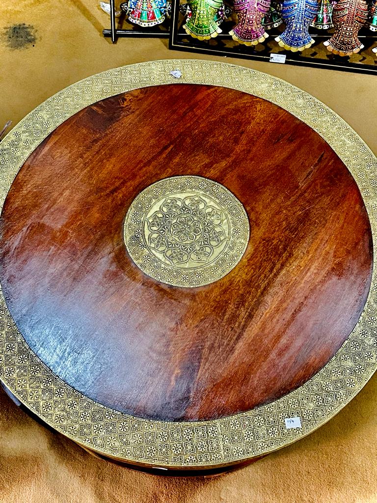Wd Table S/5 Brass Ftd