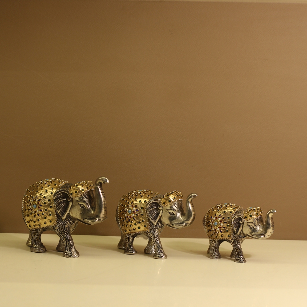 Elephant S/3 Golden Work - 3