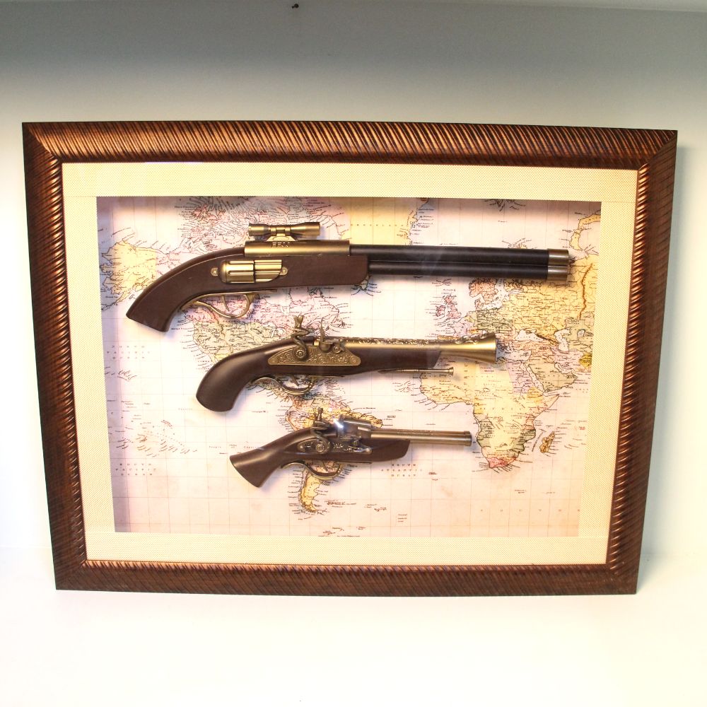 Gun With Frame - 3