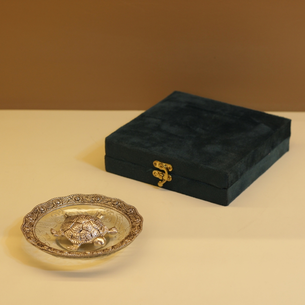 Metal Tortoise Plate W/b - 3