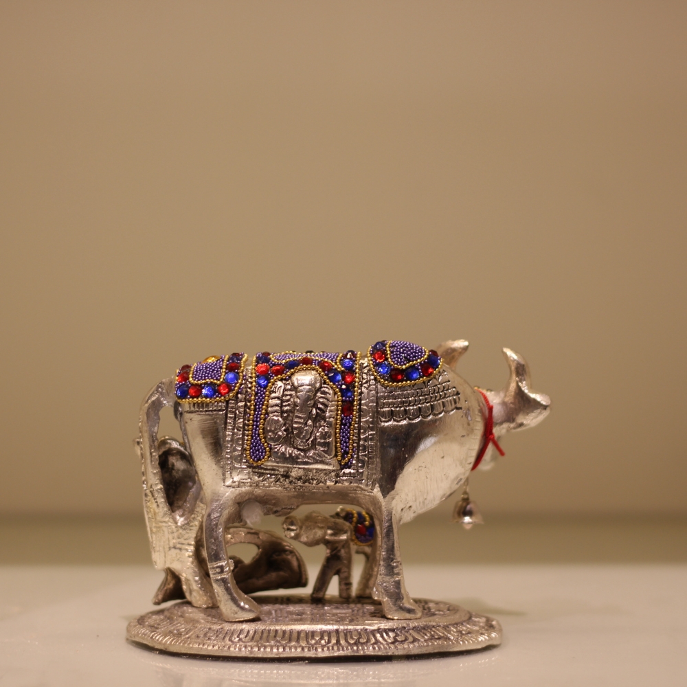 Small Cow Purple Work - 4