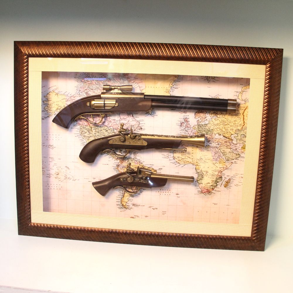 Gun With Frame