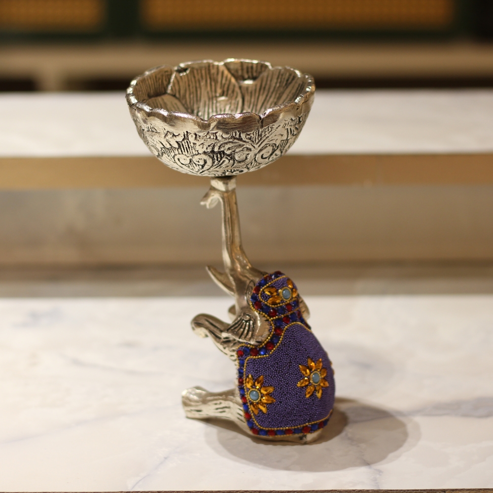 Elephant Bowl Single Purple - 4