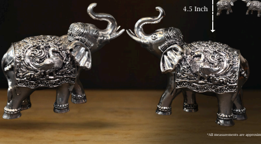 Single Swan Elephant Pair 4.5