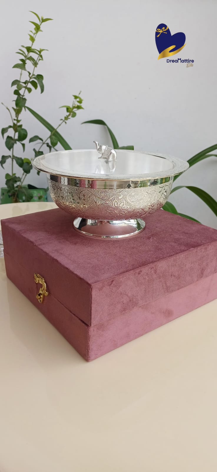 Brass Bowl Medium With Box
