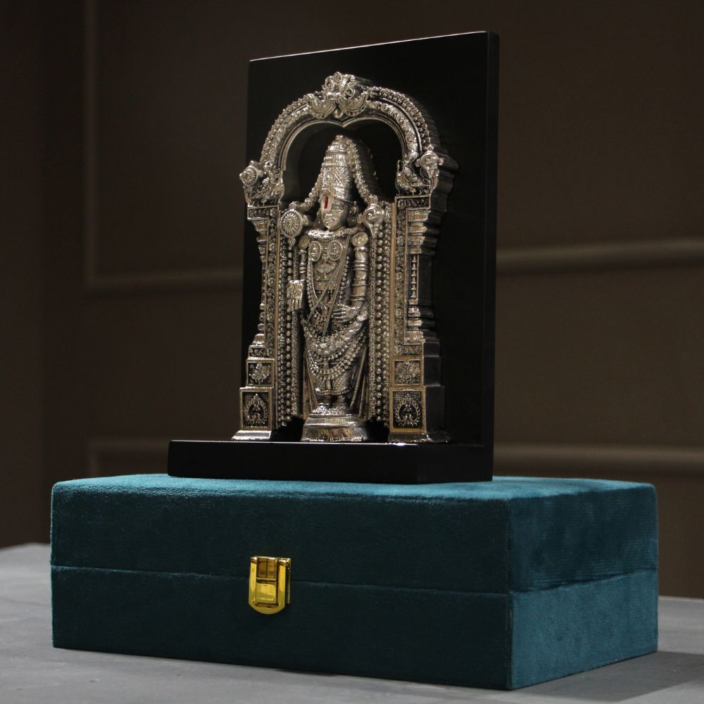 Tirupati Balaji 7''Clad Silver W/b - 4